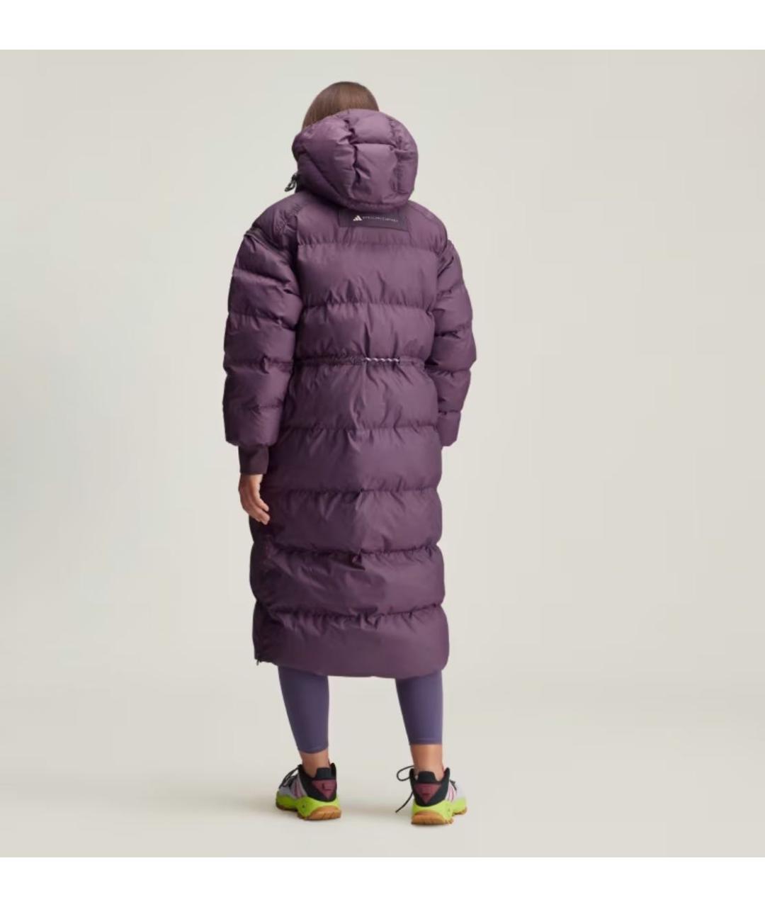 ADIDAS BY STELLA MCCARTNEY Фиолетовый пуховик, фото 2