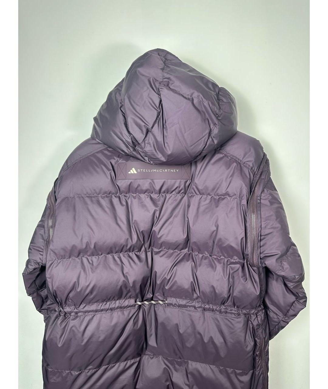 ADIDAS BY STELLA MCCARTNEY Фиолетовый пуховик, фото 8