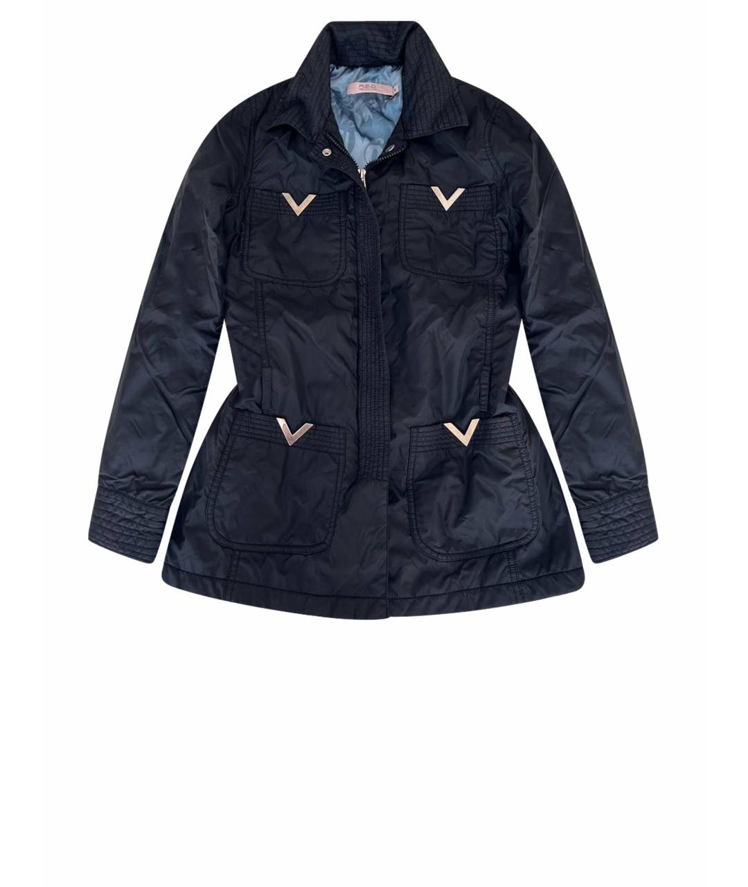 RED VALENTINO Черная полиэстеровая куртка, фото 1