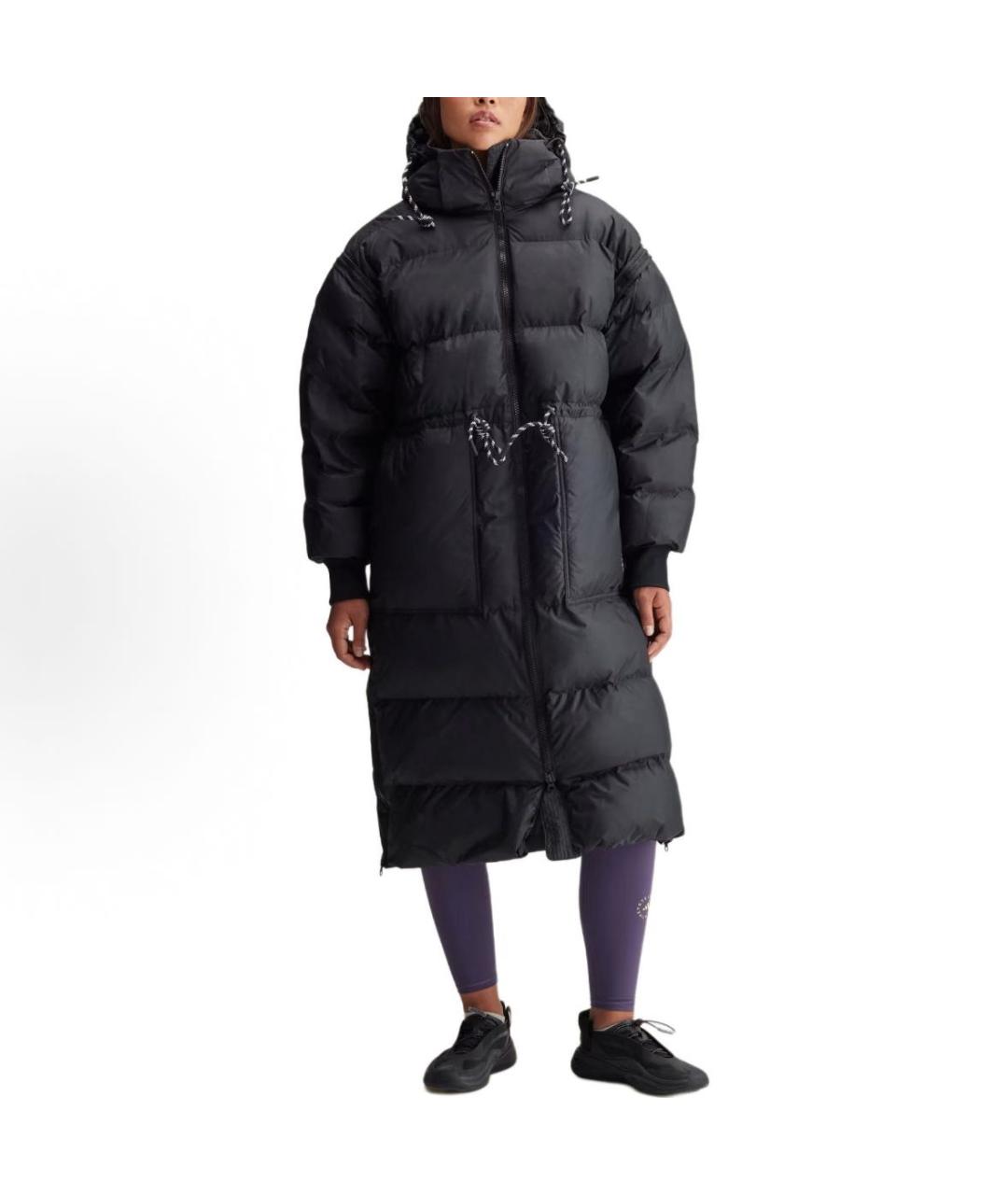 ADIDAS BY STELLA MCCARTNEY Черный пуховик, фото 4