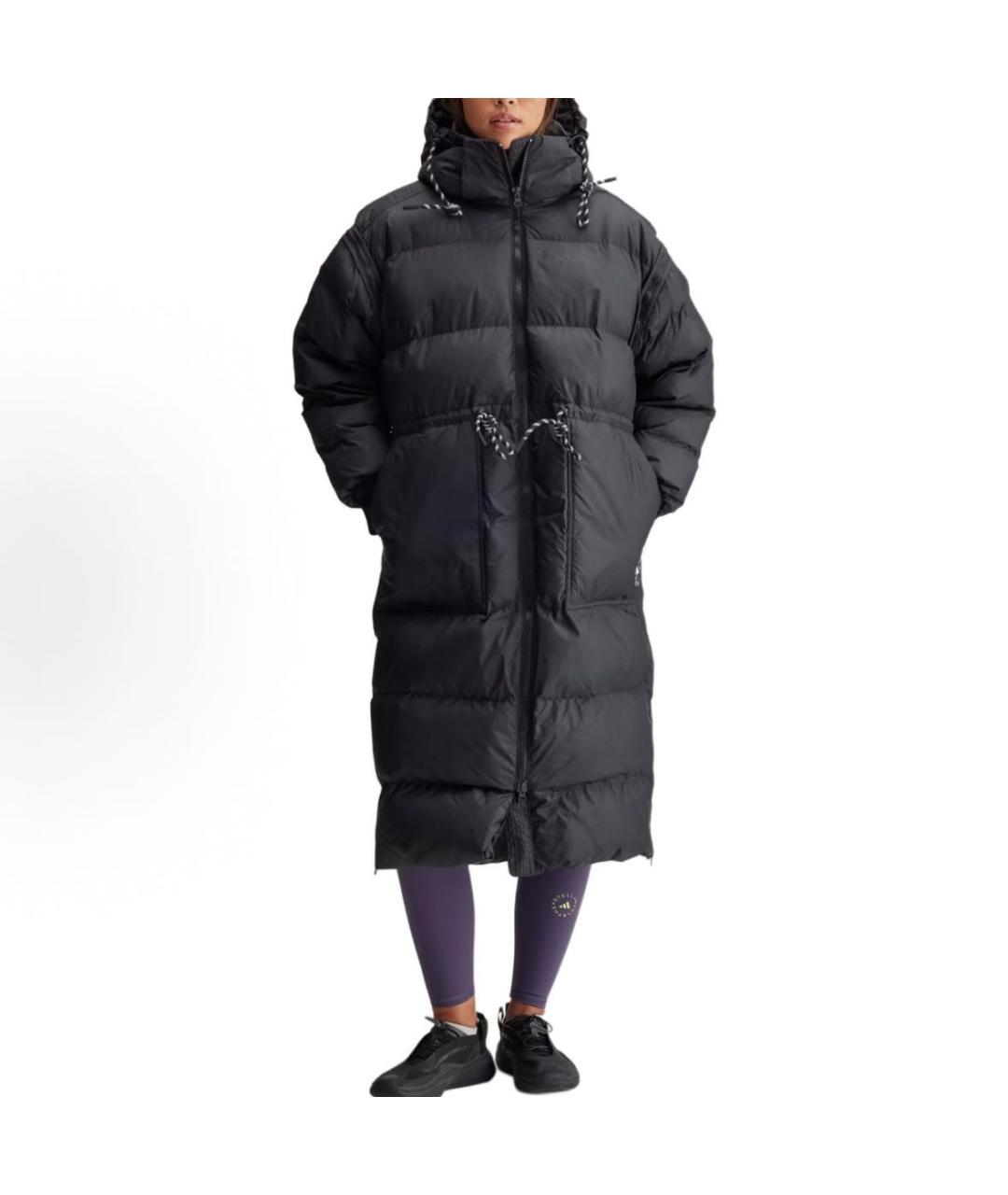 ADIDAS BY STELLA MCCARTNEY Черный пуховик, фото 3