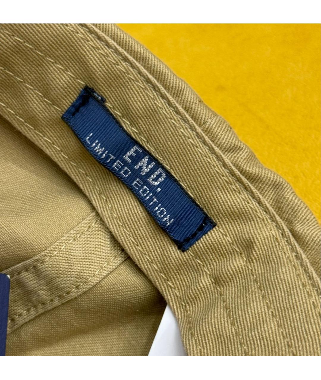 POLO RALPH LAUREN Бежевая хлопковая кепка, фото 5