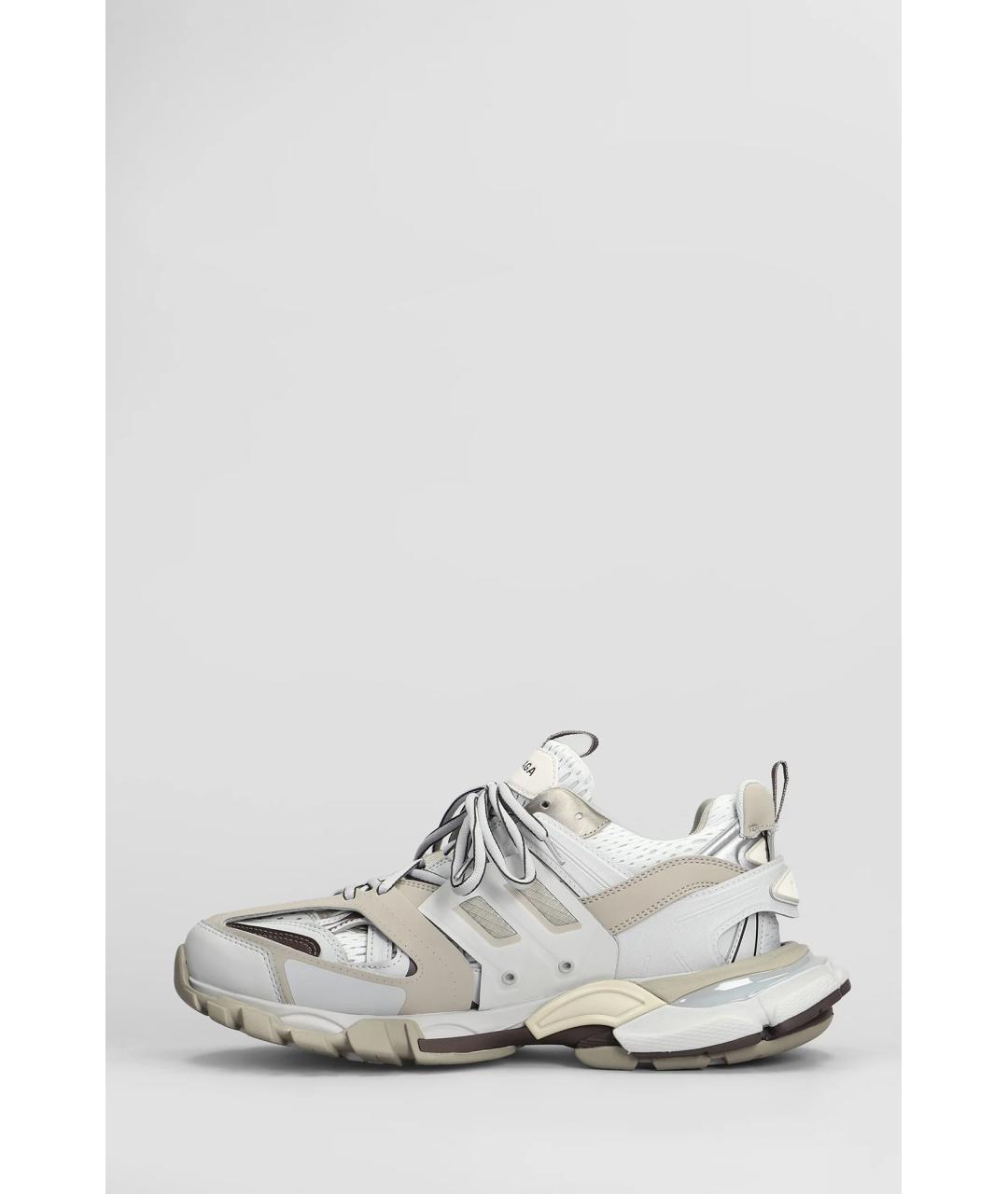BALENCIAGA Бежевые низкие кроссовки / кеды, фото 2