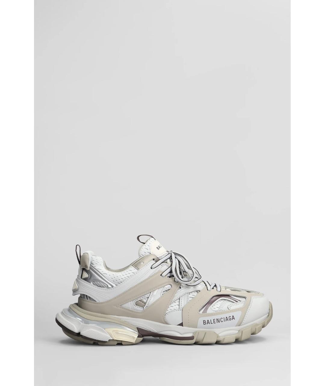 BALENCIAGA Бежевые низкие кроссовки / кеды, фото 5