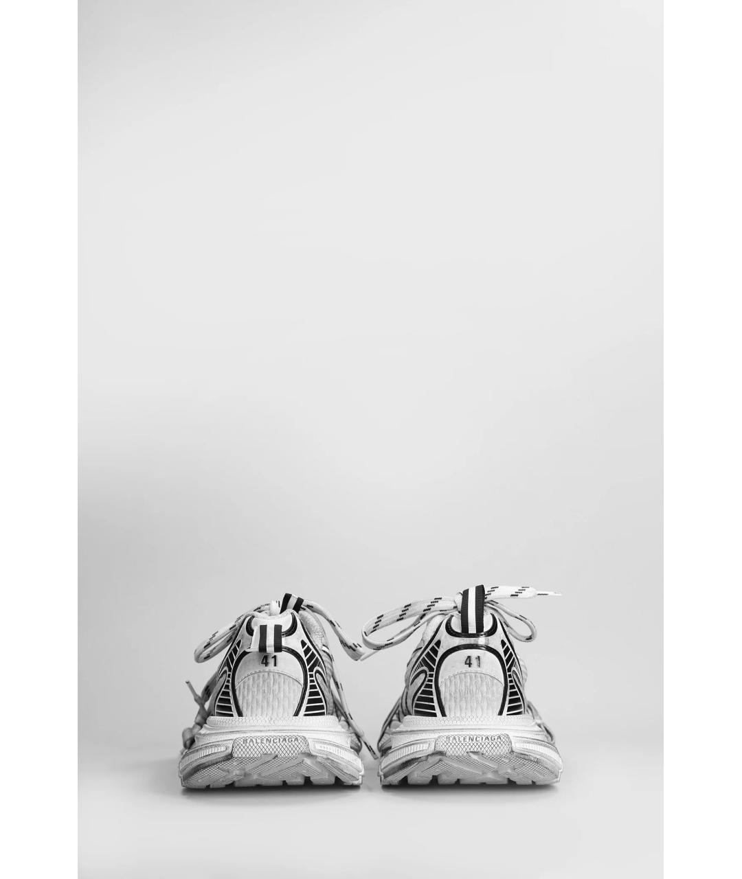 BALENCIAGA Серебряные низкие кроссовки / кеды, фото 4