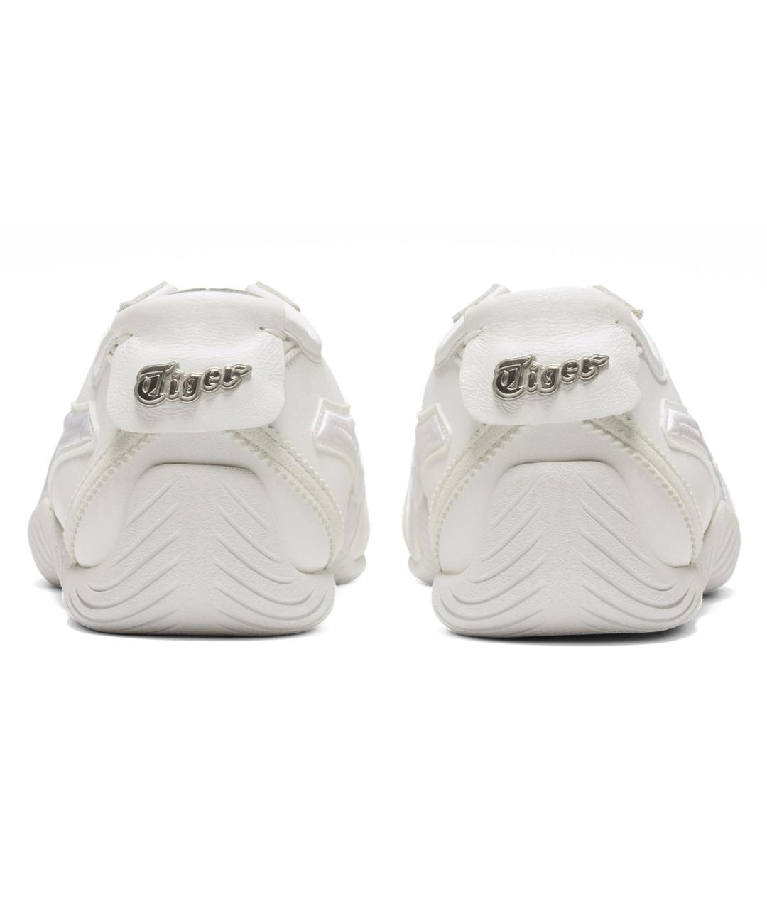 ONITSUKA TIGER Белые кожаные кеды, фото 4