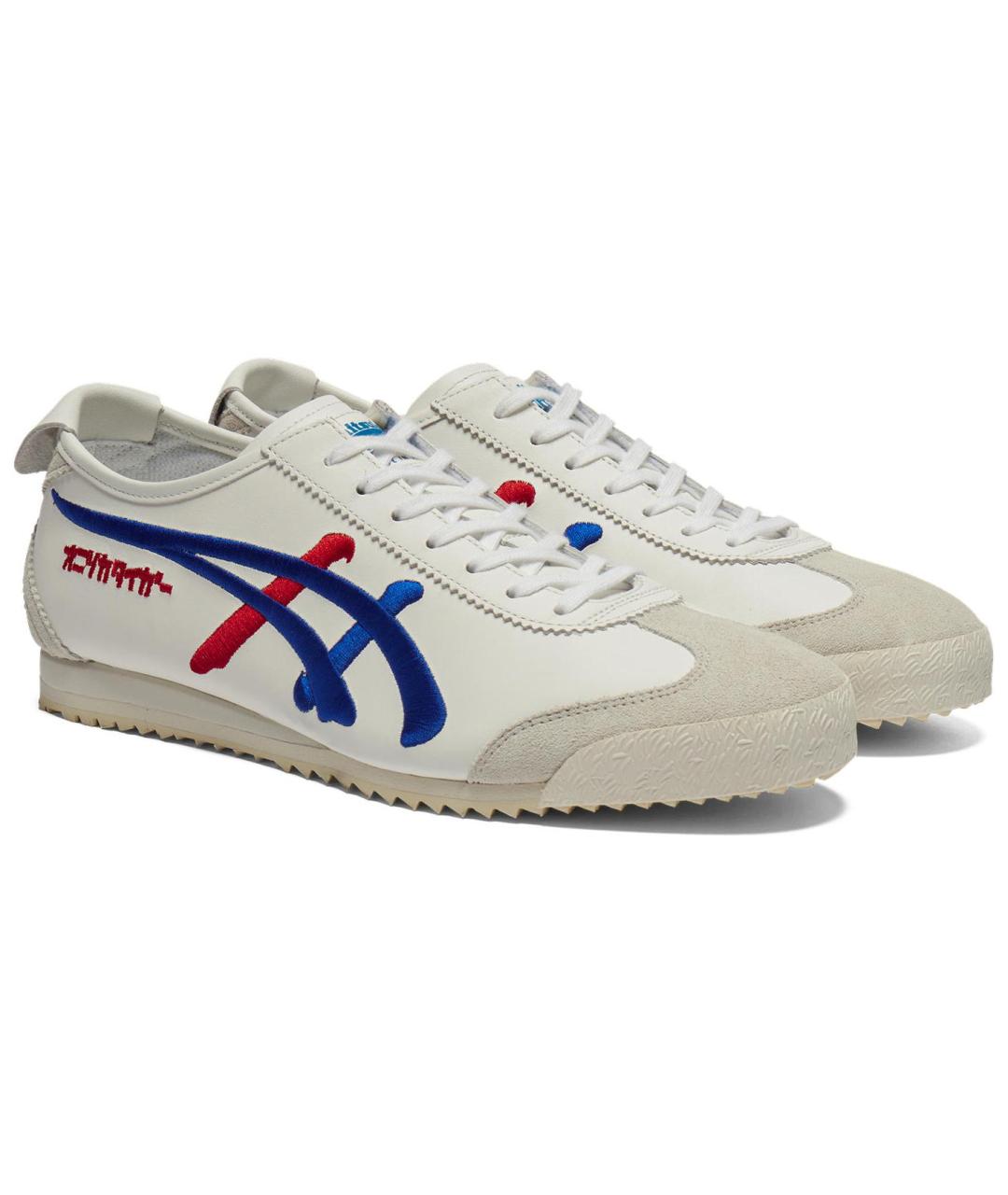 ONITSUKA TIGER Белые кожаные кроссовки, фото 3
