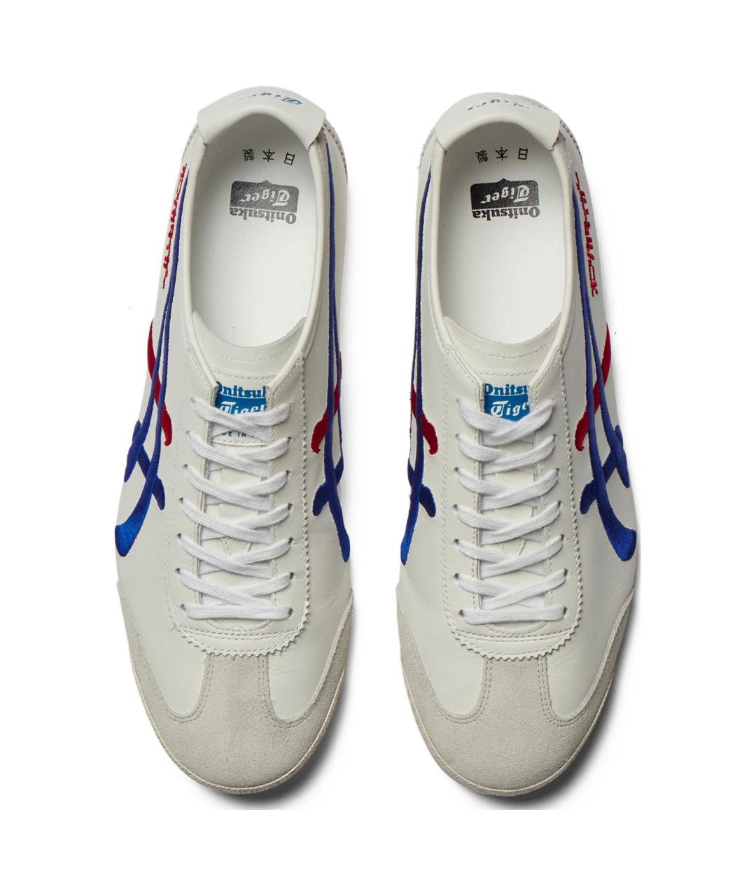 ONITSUKA TIGER Белые кожаные кроссовки, фото 4