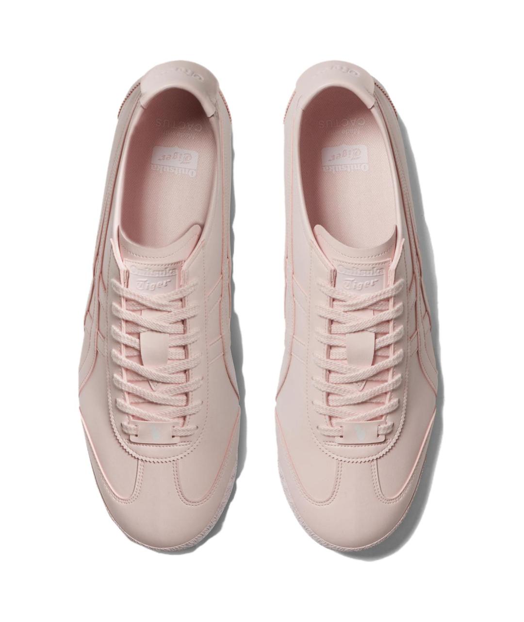 ONITSUKA TIGER Розовые кожаные кроссовки, фото 4