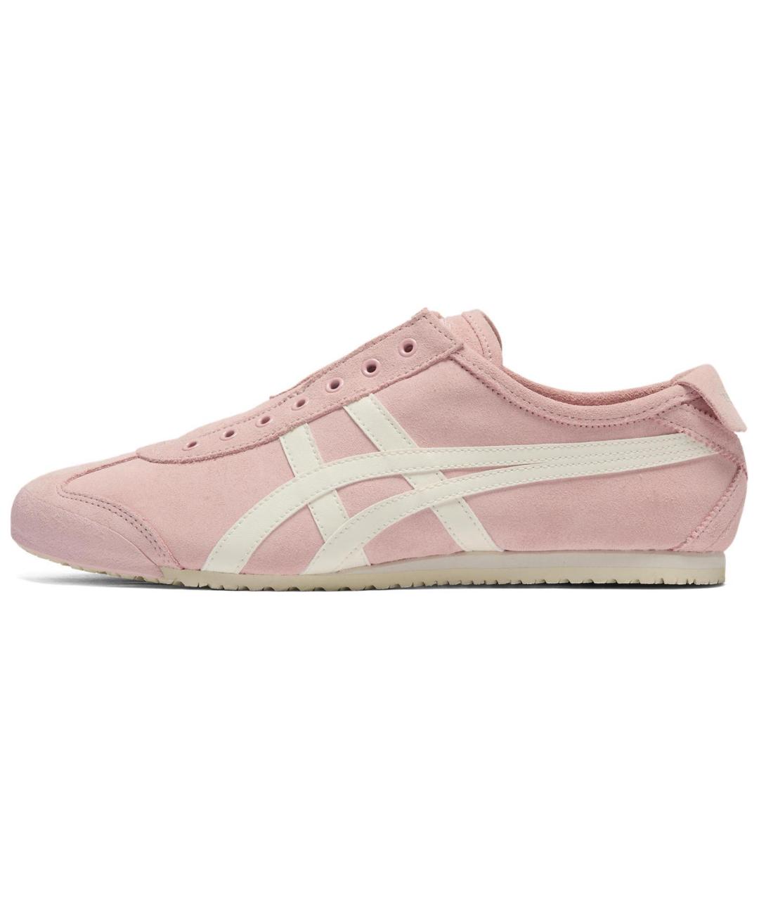 ONITSUKA TIGER Розовые замшевые кроссовки, фото 7