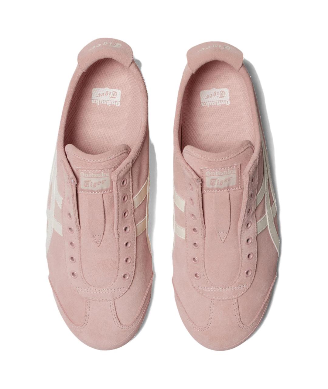 ONITSUKA TIGER Розовые замшевые кроссовки, фото 4