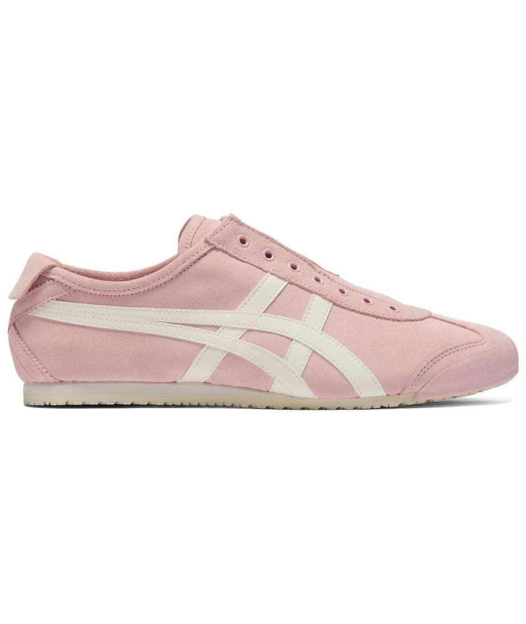 ONITSUKA TIGER Розовые замшевые кроссовки, фото 1