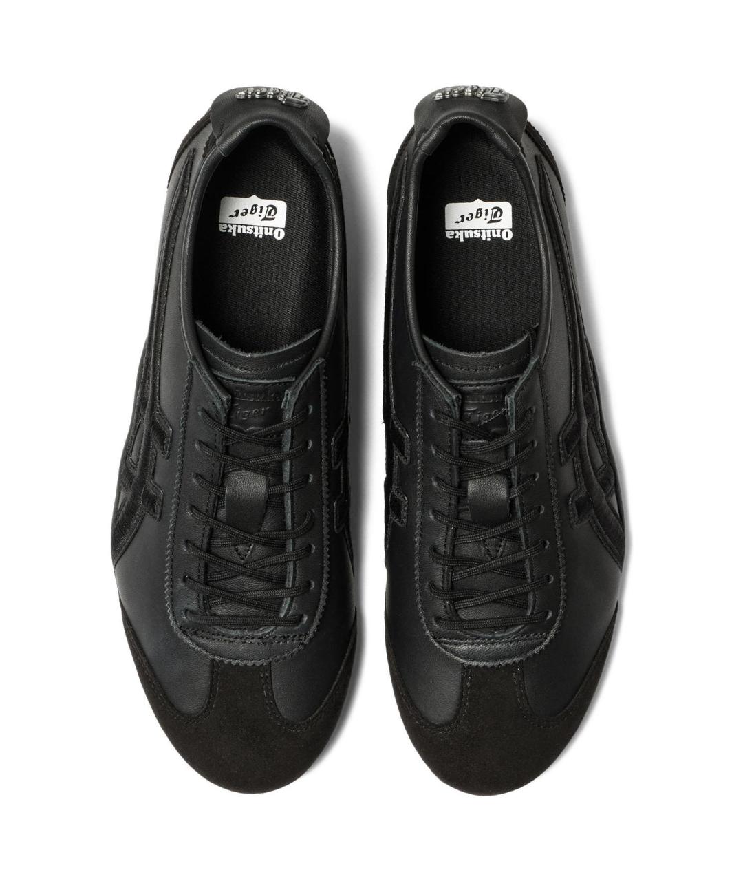 ONITSUKA TIGER Черные кожаные кроссовки, фото 4