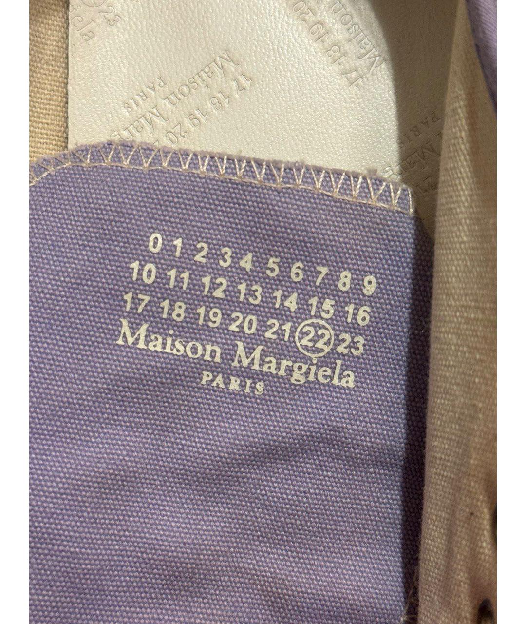 MAISON MARGIELA Текстильные кеды, фото 7