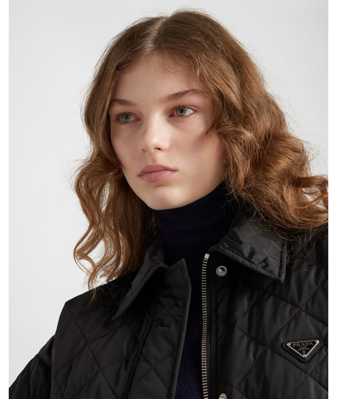 PRADA Черная куртка, фото 4