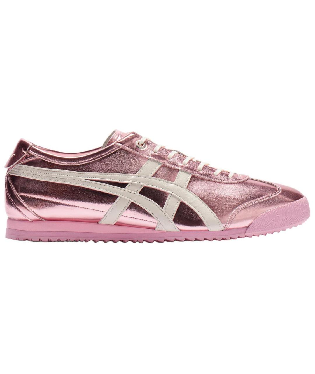 ONITSUKA TIGER Розовые кожаные кроссовки, фото 1