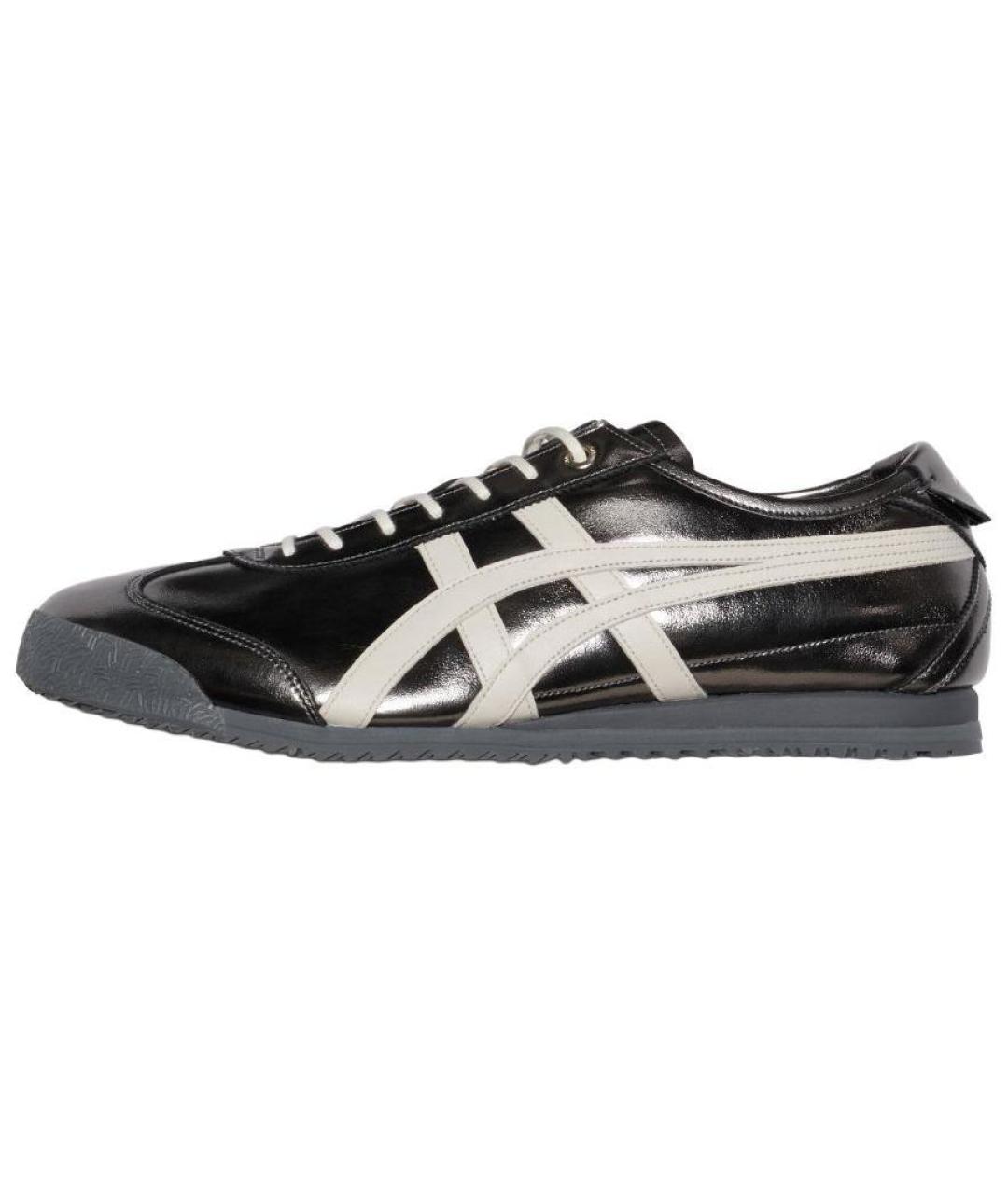 ONITSUKA TIGER Серые кожаные кроссовки, фото 2