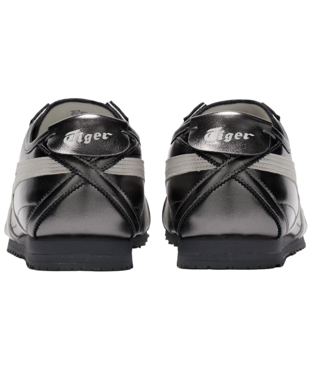 ONITSUKA TIGER Серые кожаные кроссовки, фото 6