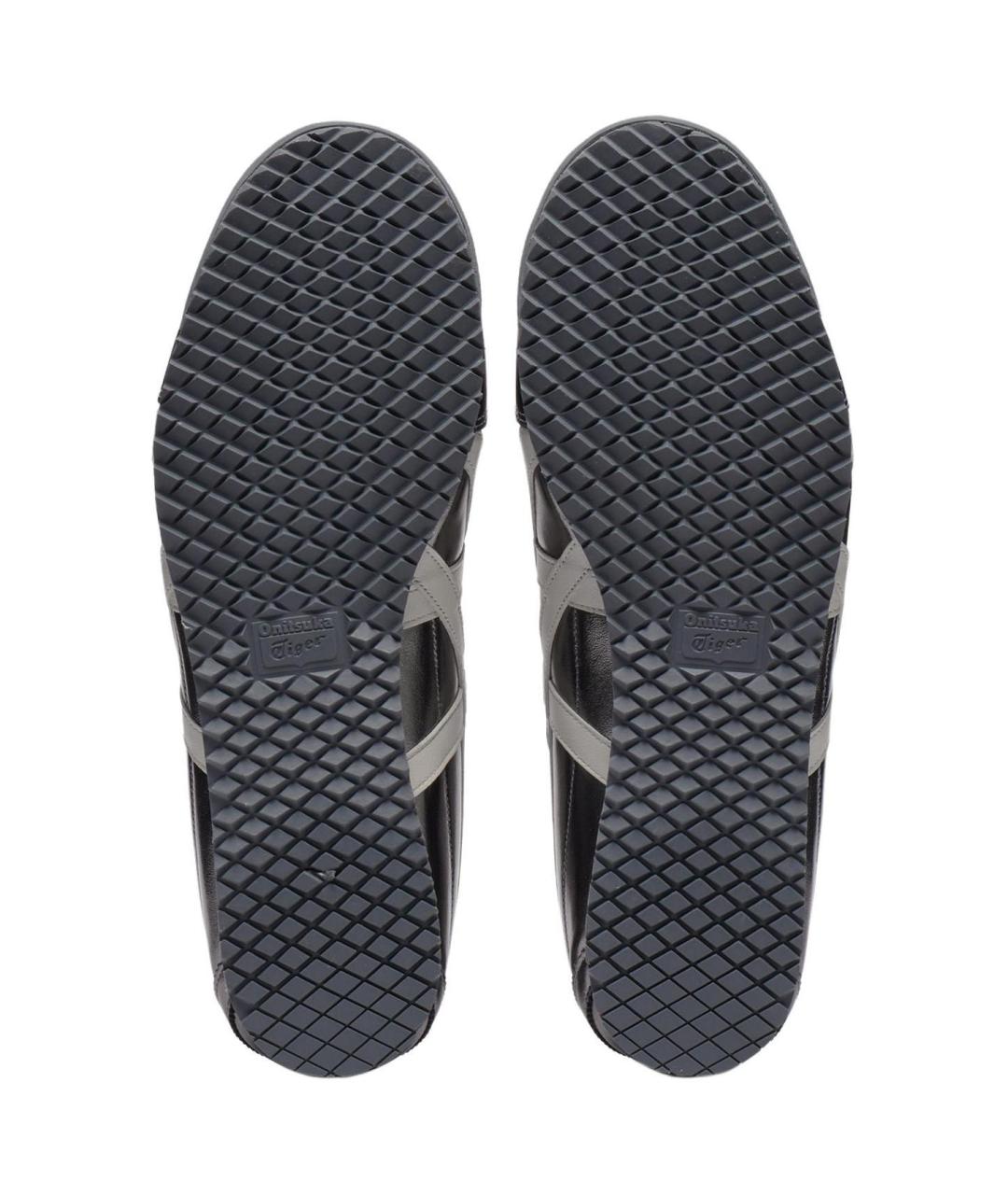 ONITSUKA TIGER Серые кожаные кроссовки, фото 7