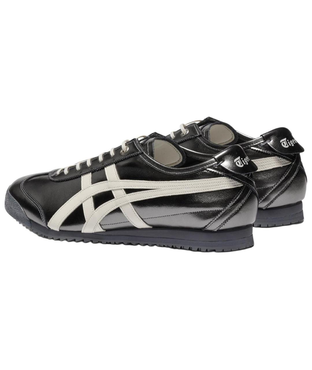 ONITSUKA TIGER Серые кожаные кроссовки, фото 4