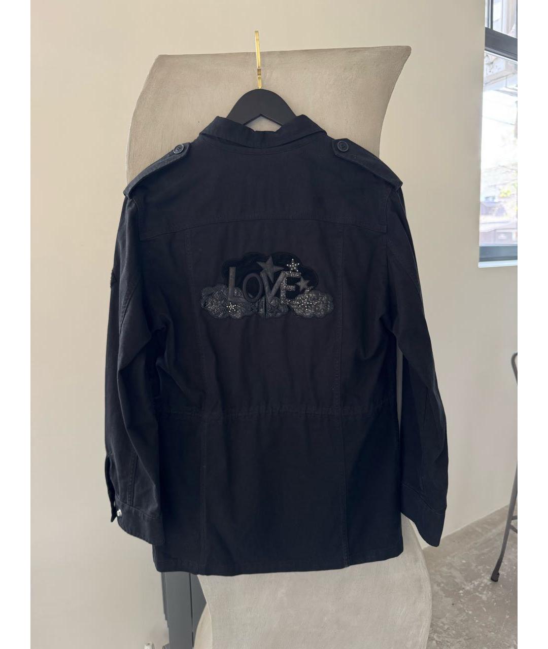 SAINT LAURENT Черная хлопковая парка, фото 4