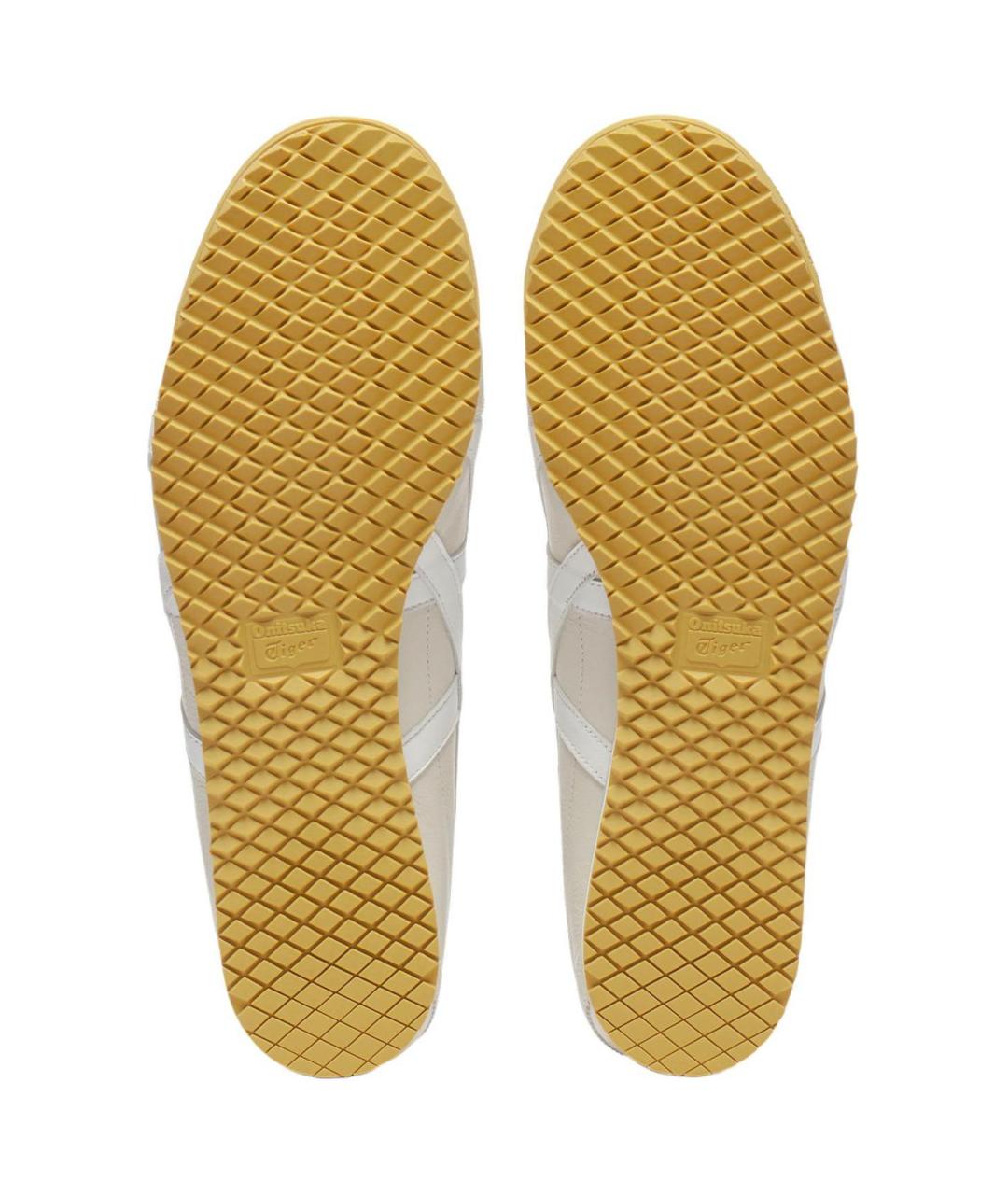 ONITSUKA TIGER Бежевые кожаные кроссовки, фото 5