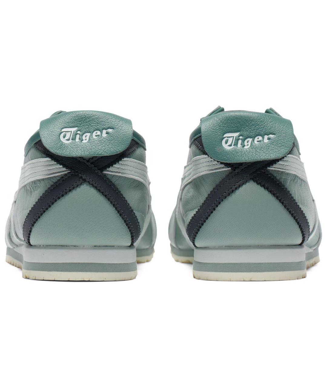 ONITSUKA TIGER Синие кожаные кроссовки, фото 4