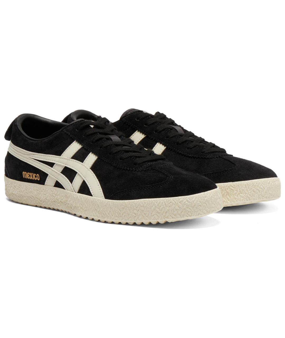 ONITSUKA TIGER Черные замшевые кеды, фото 3