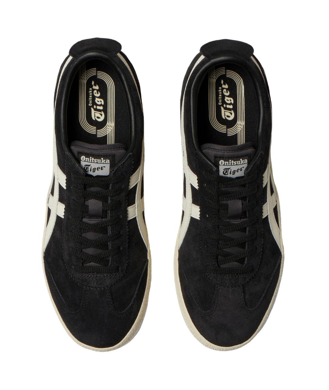 ONITSUKA TIGER Черные замшевые кеды, фото 5