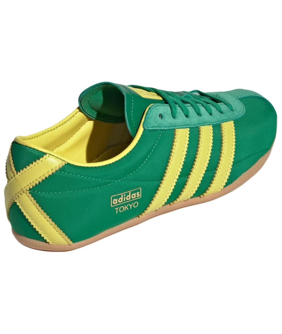 ADIDAS Зеленые кеды, фото 4