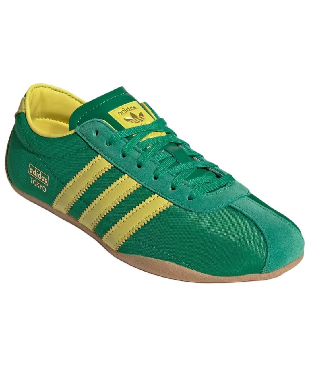 ADIDAS Зеленые кеды, фото 3