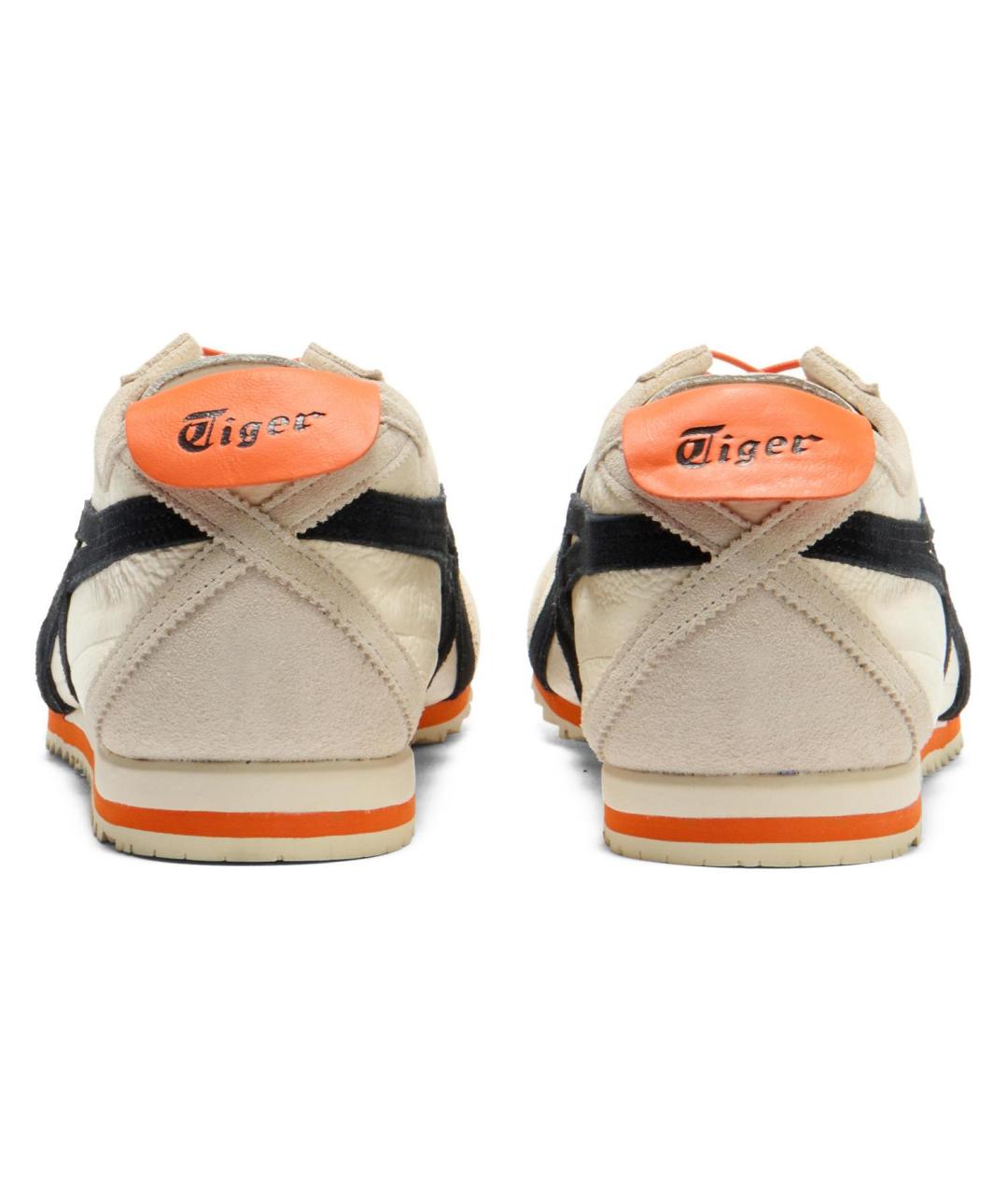 ONITSUKA TIGER Бежевые кожаные кроссовки, фото 5