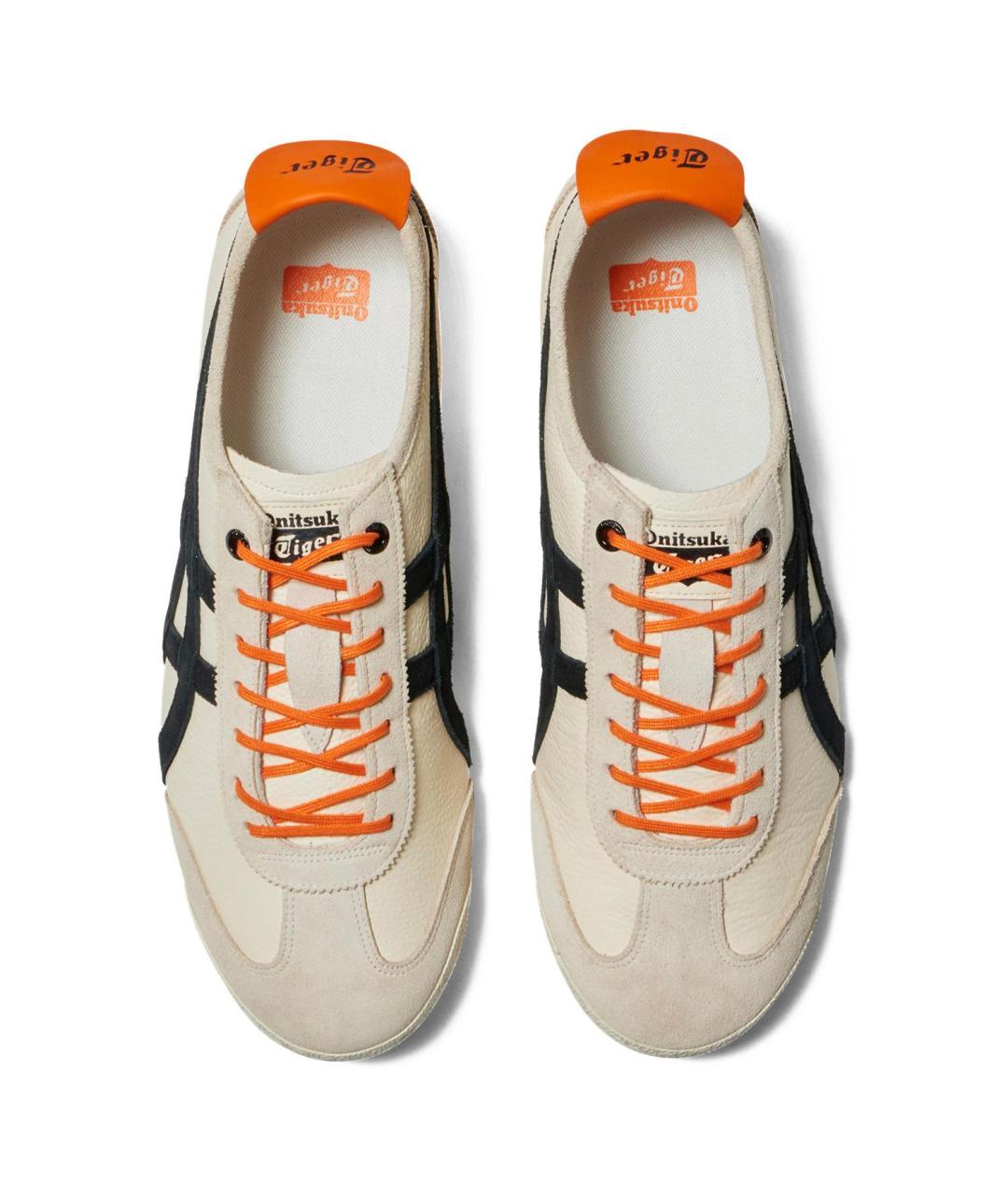 ONITSUKA TIGER Бежевые кожаные кроссовки, фото 4