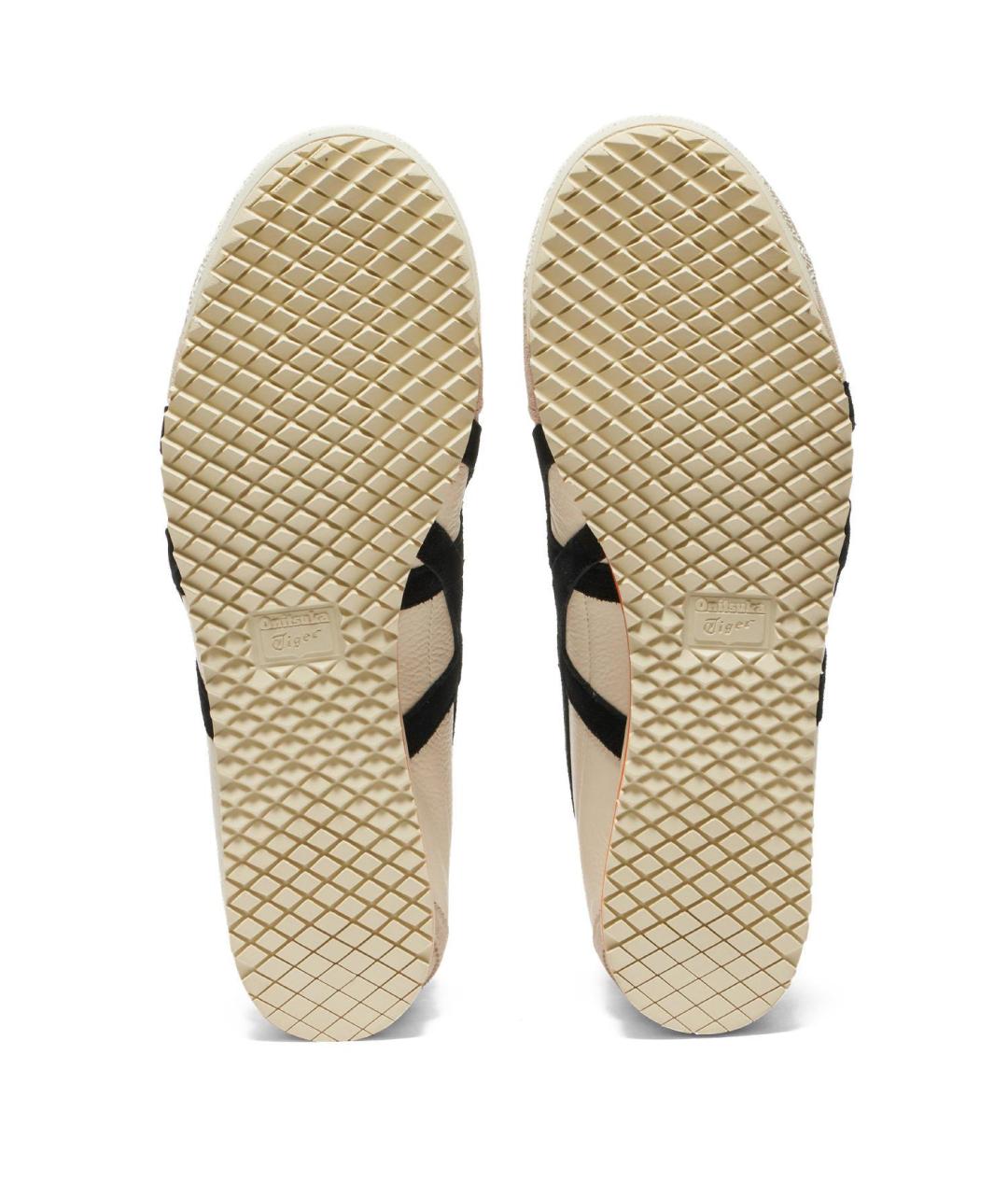 ONITSUKA TIGER Бежевые кожаные кроссовки, фото 6