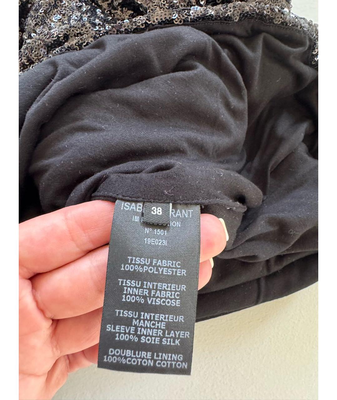 ISABEL MARANT Черная майка, фото 4