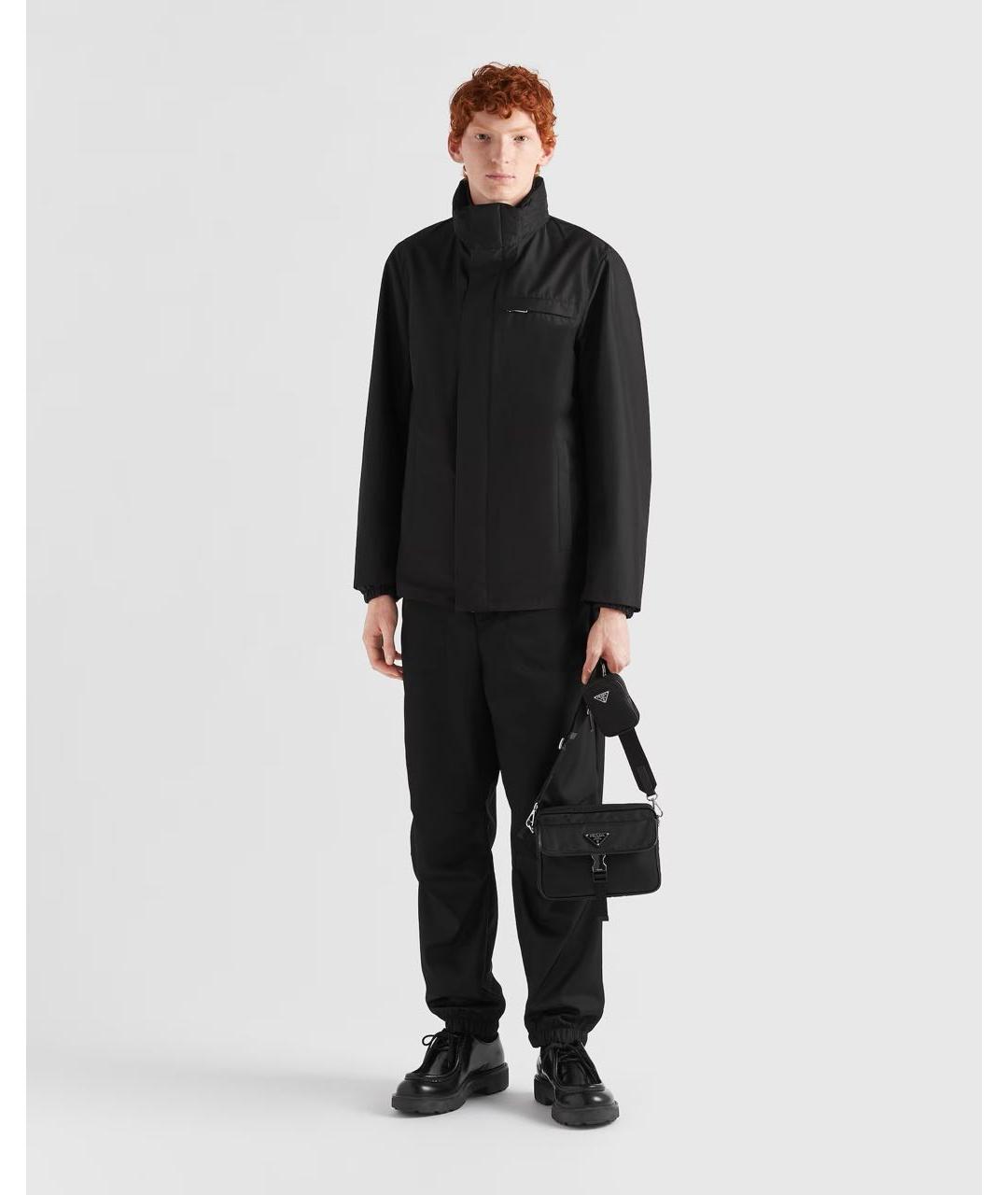 PRADA Черная куртка, фото 2