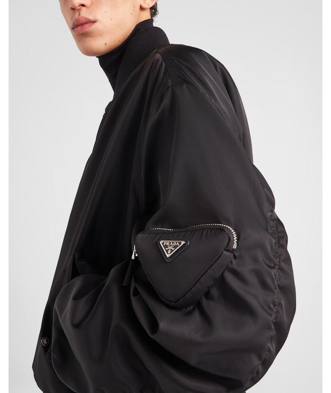 PRADA Черная куртка, фото 3