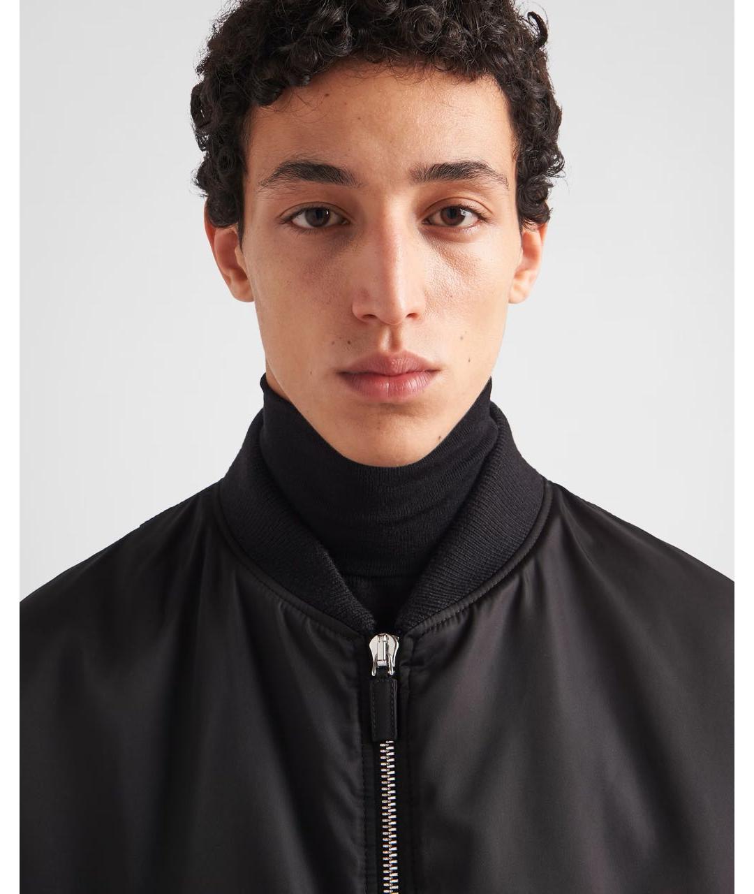 PRADA Черная куртка, фото 4