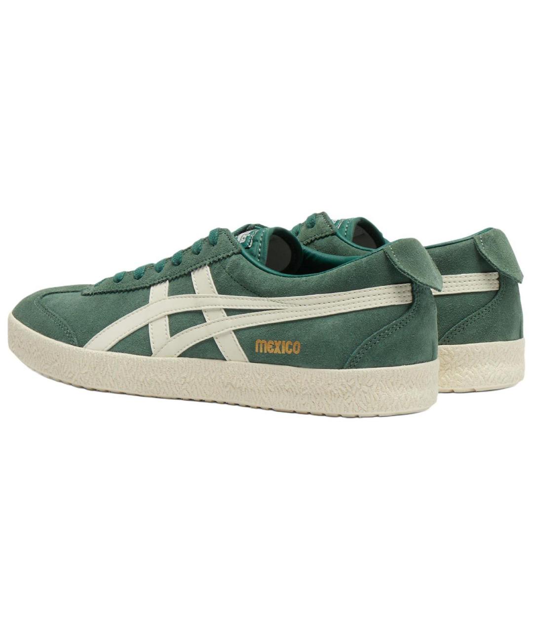 ONITSUKA TIGER Зеленые замшевые кеды, фото 3