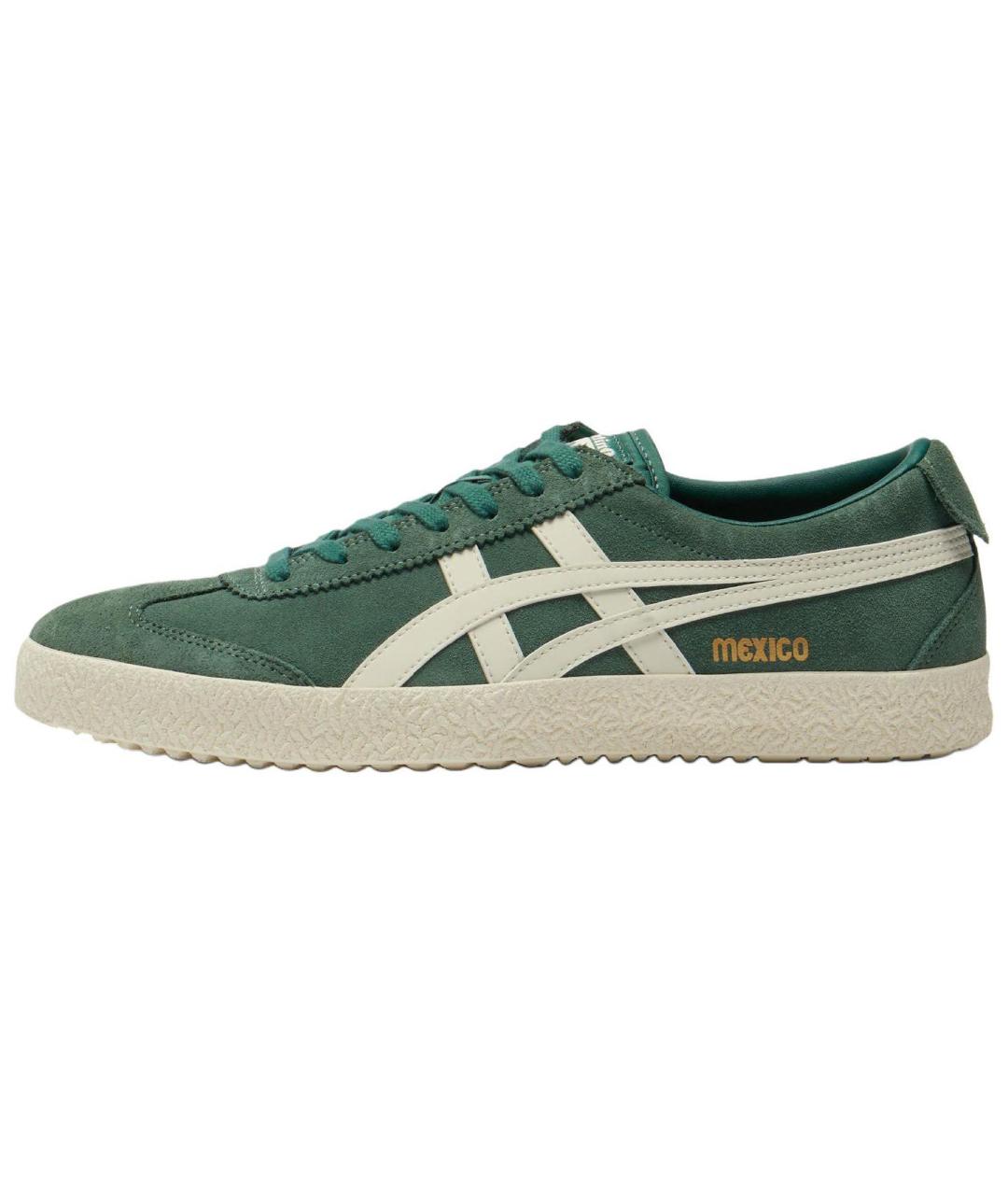 ONITSUKA TIGER Зеленые замшевые кеды, фото 2