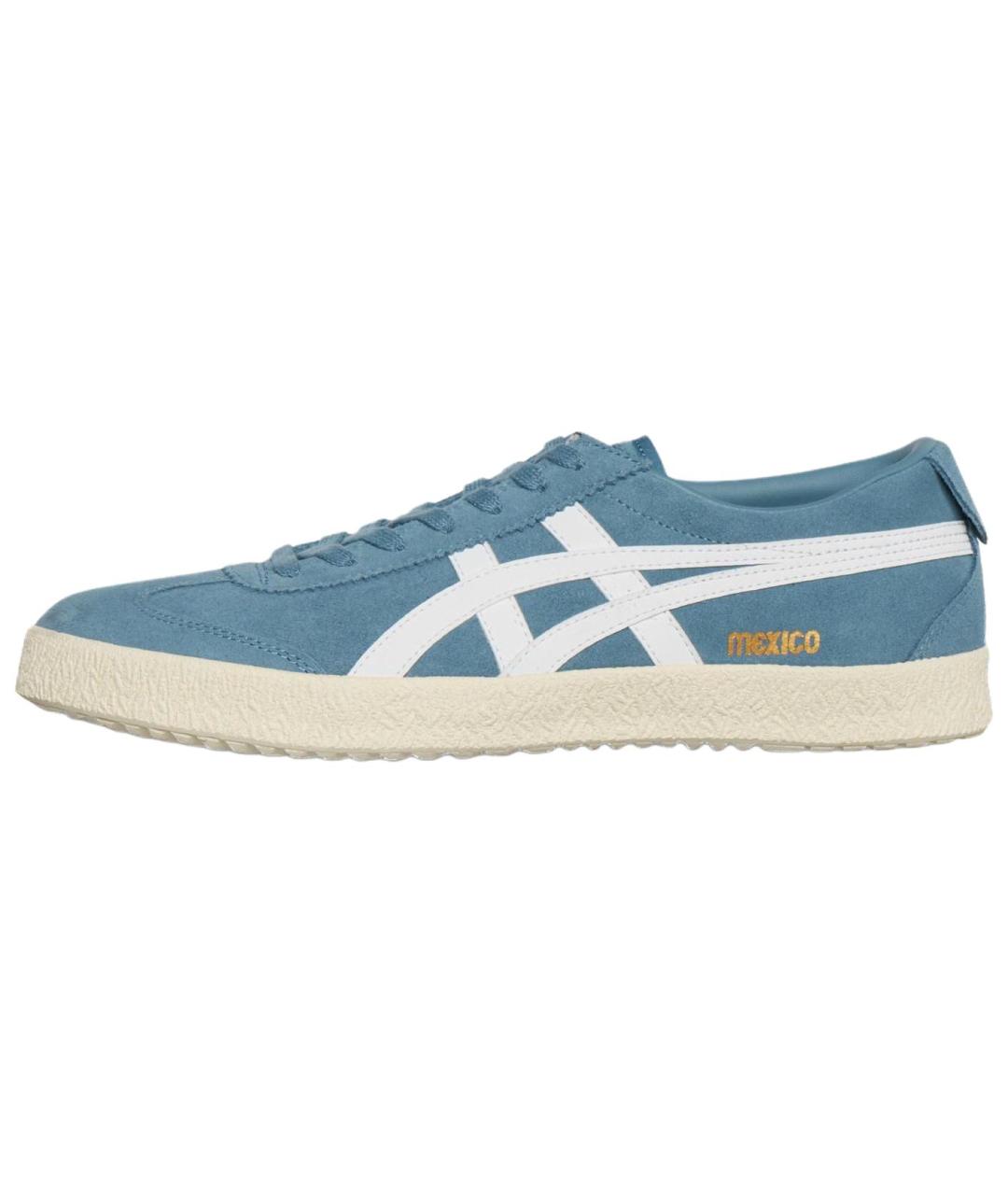 ONITSUKA TIGER Синие замшевые кеды, фото 2