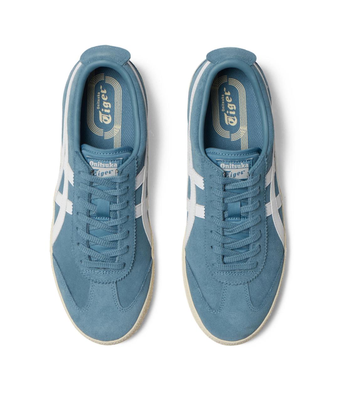 ONITSUKA TIGER Синие замшевые кеды, фото 4