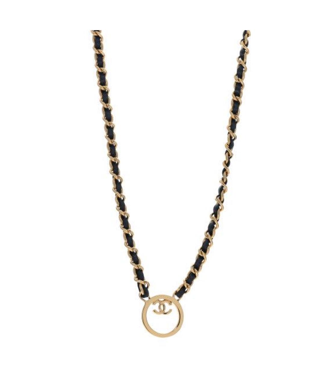 CHANEL Золотое колье, фото 2