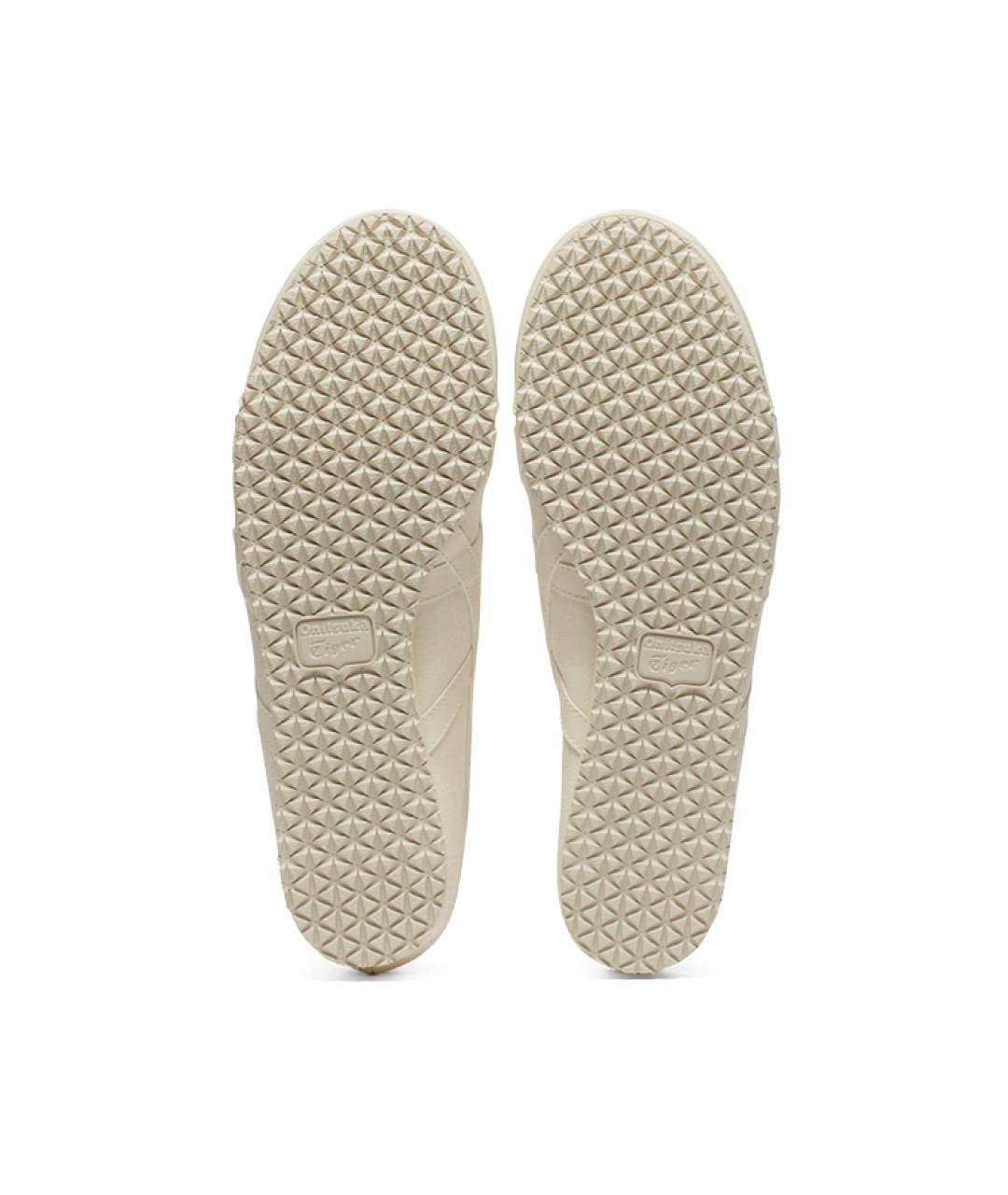 ONITSUKA TIGER Бежевые текстильные кроссовки, фото 6