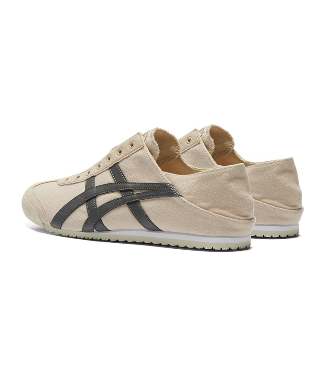 ONITSUKA TIGER Бежевые текстильные кроссовки, фото 4