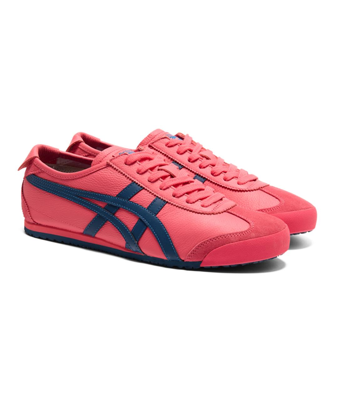 ONITSUKA TIGER Розовые кожаные кроссовки, фото 3