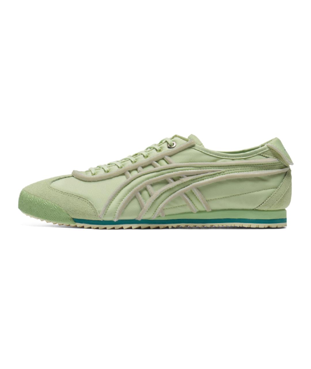 ONITSUKA TIGER Зеленые текстильные кроссовки, фото 8