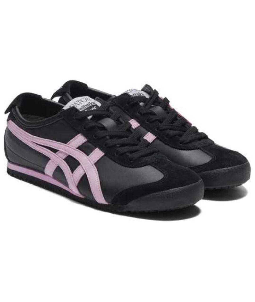 ONITSUKA TIGER Черные кожаные кроссовки, фото 6
