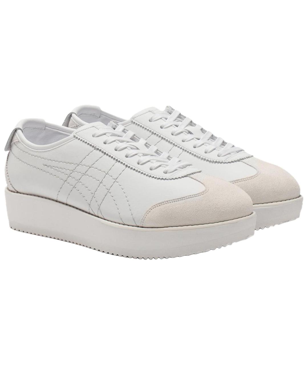 ONITSUKA TIGER Белые кожаные кроссовки, фото 2