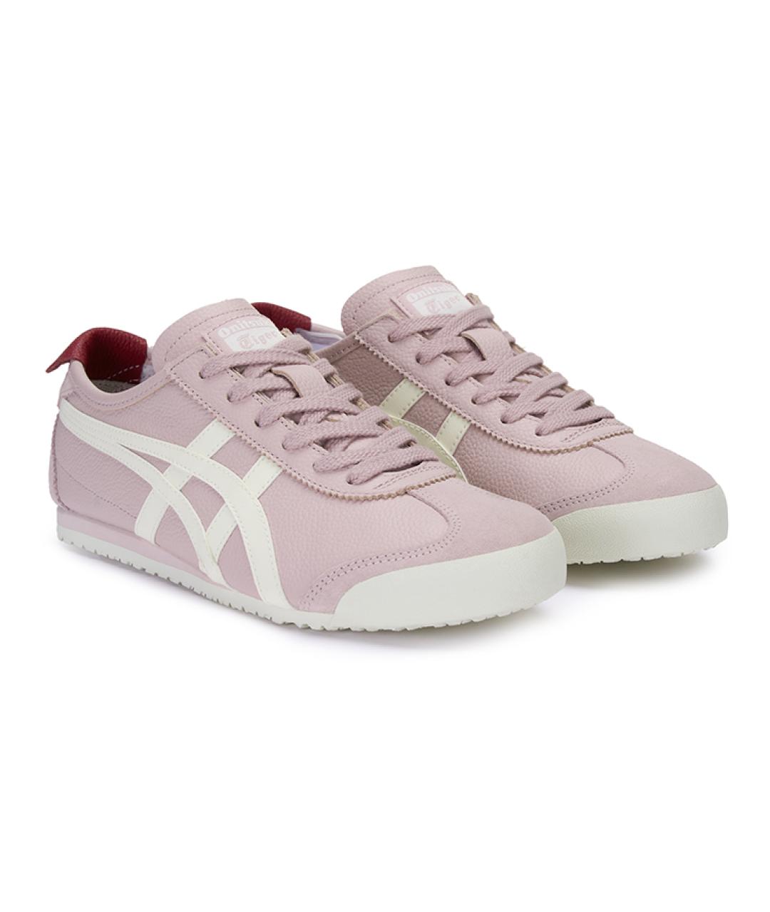 ONITSUKA TIGER Розовые кожаные кроссовки, фото 3